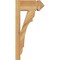Ekena Millwork Olympic Arts & Crafts Rough Sawn Outlooker, Western Red Cedar, 6"W x 12"D x 24"H OUT06X12X24OLY03RWR - alternate 2